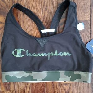 Champion cameo sports bra, size M, NWT